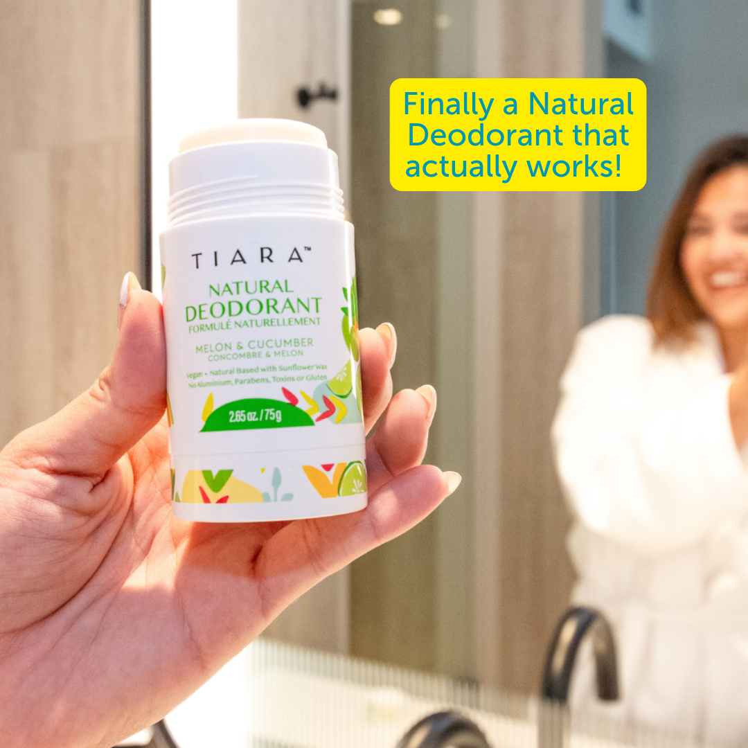 The Most Effective Aluminum-Free Natural Deodorant That Works - Fresh Melon and Cucumber