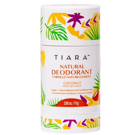 TIARA Natural Deodorant Aluminum and Gluten  Free - Vegan