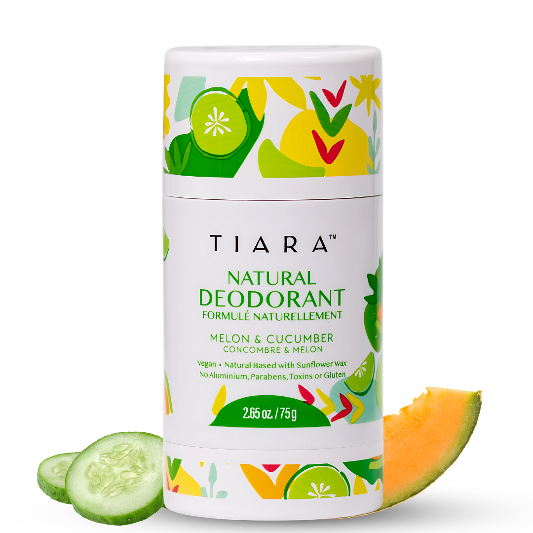 The Most Effective Aluminum-Free Natural Deodorant That Works - Fresh Melon and Cucumber
