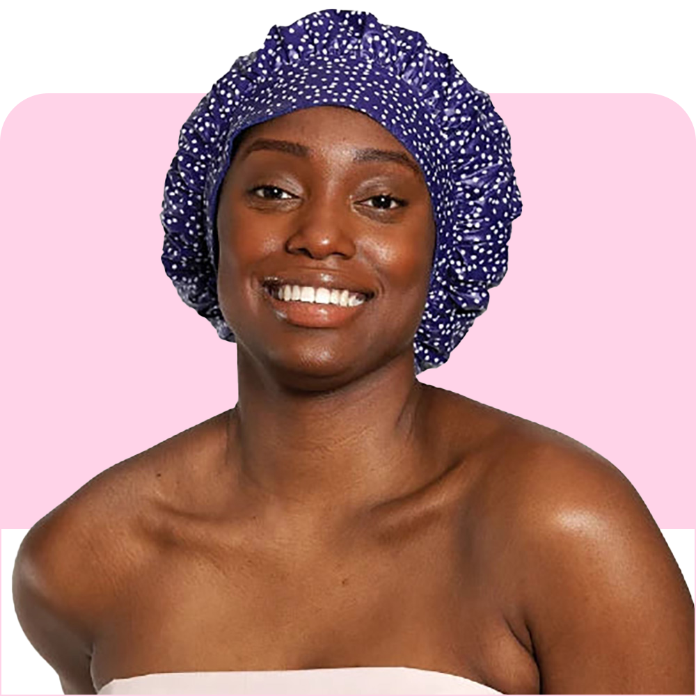 Royal Purple Shower Cap