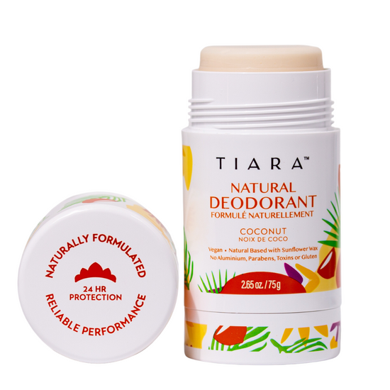 TIARA Natural Deodorant Aluminum GlutenFree Vegan TIARA Natural