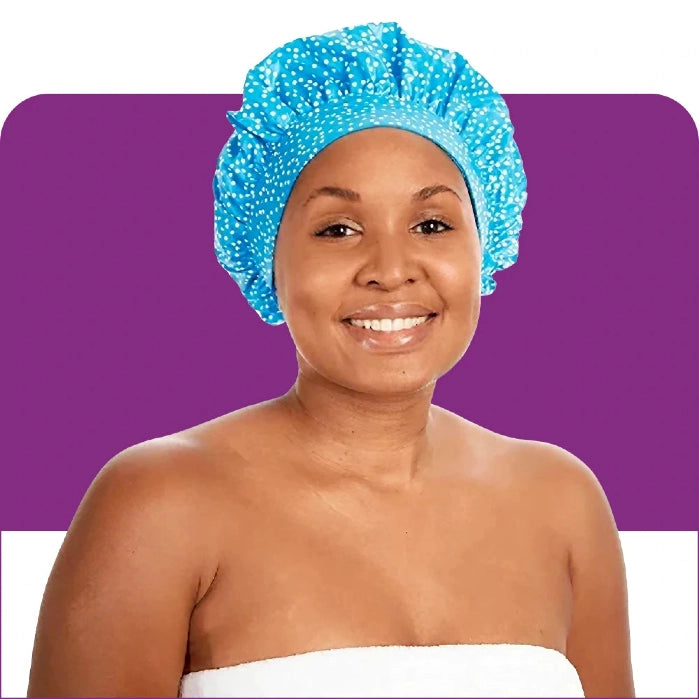Aqua Girl Shower Cap
