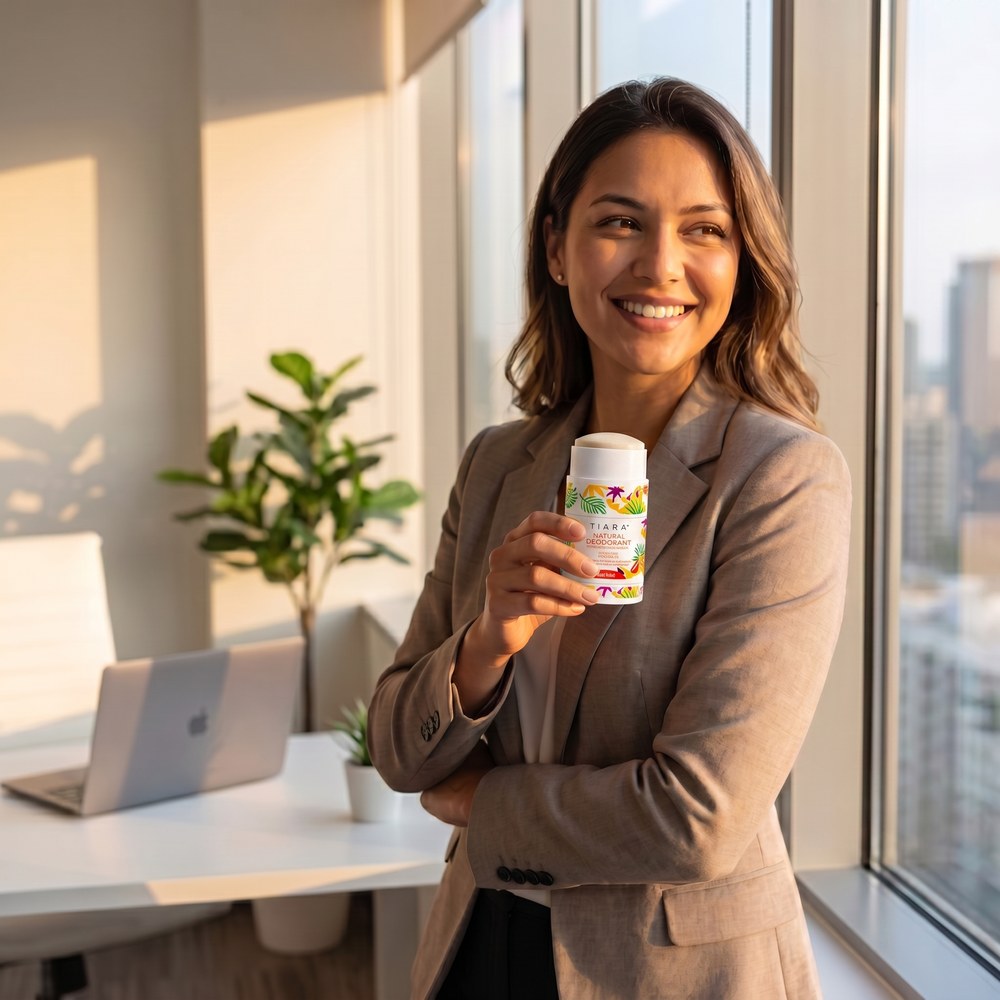 Stay fresh and confident all day long